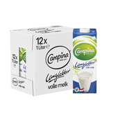 Campina volle houdbare melk 12x1 liter