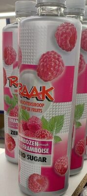 RAAK Vruchtensiroop Frambozen Zero Sugar 0,75L