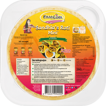 FAJA LOBI Sandhia's Roti Mini 4st
