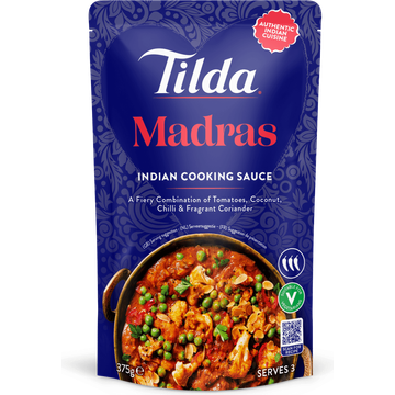 Tilda Madras Indian Cooking Sauce 375g