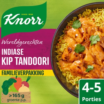 Knorr Wereldgerechten Tandoori XXL Indiase Kip 493 g