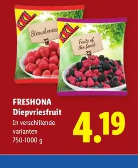 FRESHONA Diepvriesfruit