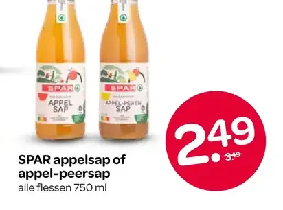 SPAR appelsap of appel-peersap