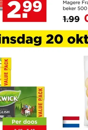 Pickwick Eenkopsthee grootverpakkingen