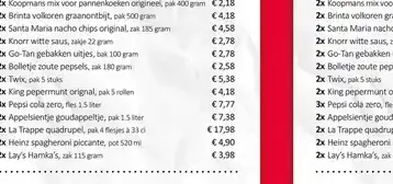 Knorr witte saus, zakje 22 gram