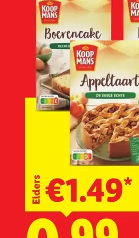 KOOPMANS Bakmixen