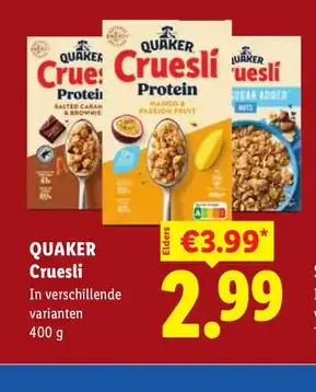 QUAKER Cruesli