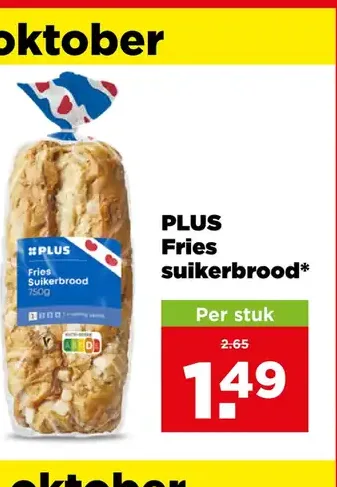PLUS Fries suikerbrood*