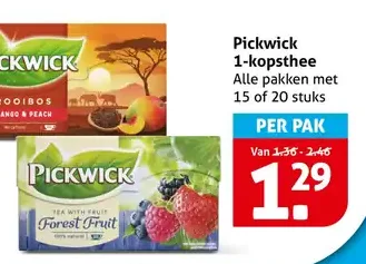 Pickwick 1-kopsthee